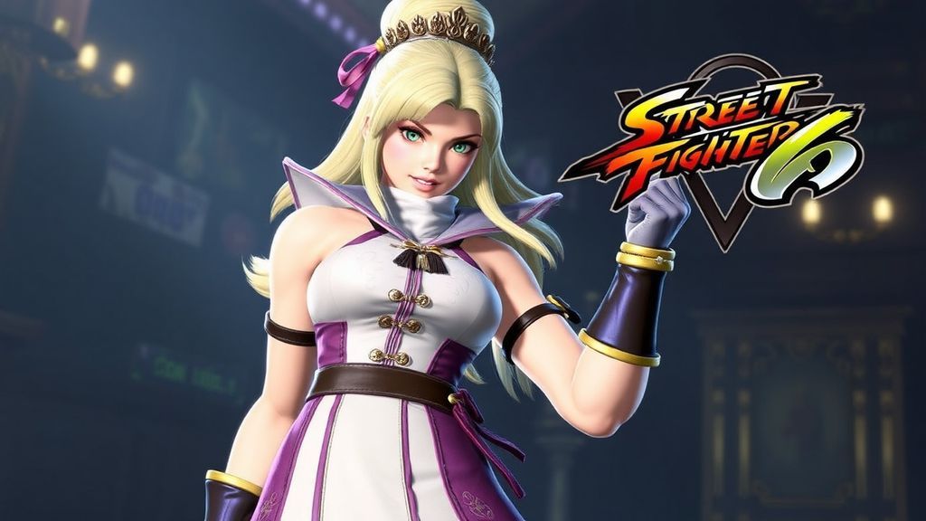 《街头霸王6》新角色英格丽德实机演示曝光！时空女战士携激光连招降临