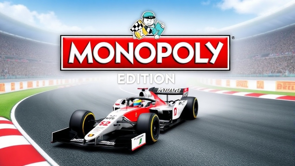 F1车迷全体起立！大富翁F1联名桌游炸裂登场：选主队、拼大奖、7月赛道见